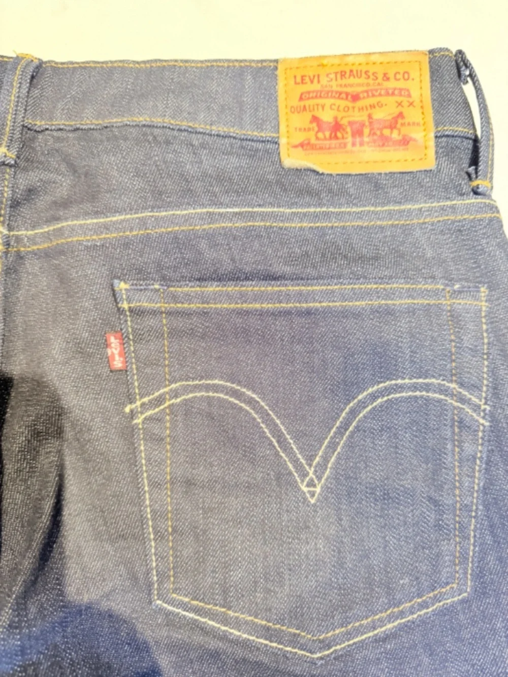 Levi’s denim Bermuda shorts